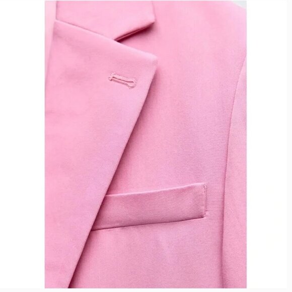 Zara straight cut blazer Sizes M, L NEW WITH TAG! - Picture 6 of 6
